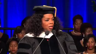 Oprah Winfrey Delivers Commencement Address to Class of 2012