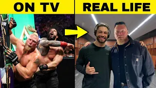 5 WWE Enemies Who Are Friends In Real Life 2022    Roman Reigns & Brock Lesnar