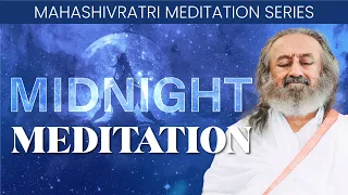 Maha Shivratri Midnight Meditation With Gurudev | Shivratri 2024