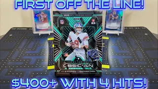 *4 Autographs/Memorabilia Cards! $400+ Per Box!* 2020 Panini Obsidian Football FOTL Hobby Box Break