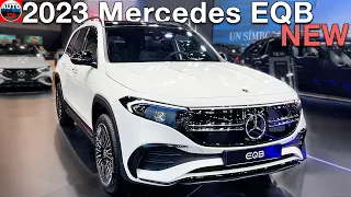 NEW 2023 Mercedes Benz EQB - FIRST LOOK interior, exterior (Automobile Barcelona)