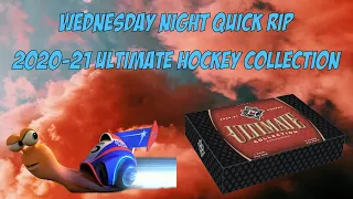 2020-21 Ultimate Hockey Collection - Wednesday Night Quick Rip
