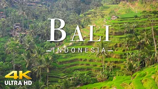 FLYING OVER BALI (4K UHD) Amazing Beautiful Nature Scenery with Relaxing Music | 4K VIDEO ULTRA HD