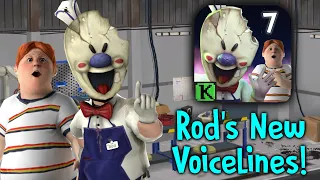 Ice Scream 7 Rod's New Official Voicelines! 😱