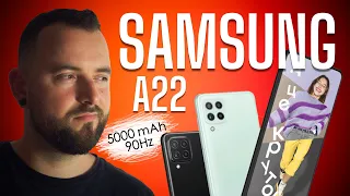 Обзор Samsung Galaxy A22. 90Hz | 5000 mAh