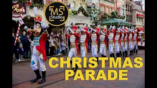 (4K) Disneyland Paris - Disney's Christmas Parade 2019 - La Parade de Noël Disney