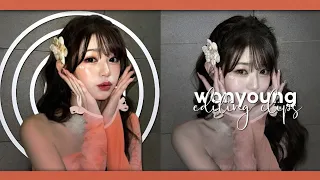 wonyoung editing clips