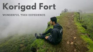 Korigad Fort Trek | 1 Day Monsoon Trek | Lonavala Pune | Forts in Maharashtra | Travel Wow | 4k Vlog