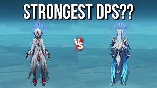 Can Arlecchino Compete or Surpass The Strongest DPS?? Neuvillette vs Arlecchino Damage Comparisons!!