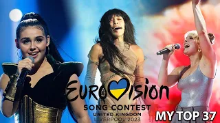 Eurovision Song Contest 2023 | My Top 37 [BEFORE THE SHOW]