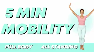 5 Minute Daily Mobility Workout  - Full Body Mobility Exercises