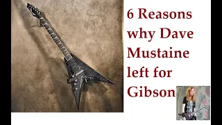 6 Reasons Dave Mustaine left for Gibson