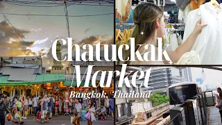 Chatuckak Weekend Market VLOG| Bangkok, Thailand