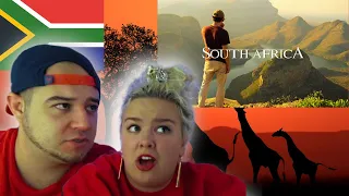 Americans React to South Africa in 4K | COUPLE REACTION VIDEO