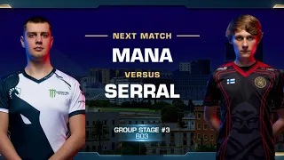 Serral vs MaNa ZvP - Group Stage - WCS Valencia 2018 - StarCraft II