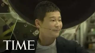 SpaceX Introduces Japanese Billionaire As First Private Passenger To Fly Around The Moon | TIME