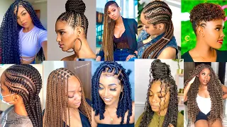 Unique & Stylish Braids Hairstyle for Black Women | Trendy Braids Hairstyles
