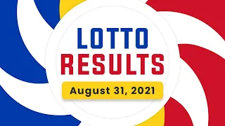 PCSO Lotto Result Today August 31, 2021 | EZ2, Swertres, 6D, 6/42, 6/49, 6/58