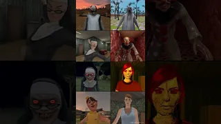 Granny 3 Sunset Mod Vs Slendrina The Forest Good Morning Vs Evil Nun 2 Vs Death Park 2 Vs Crazy Wife