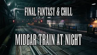 Midgar Train at Night - Train Ambience - Relaxing Final Fantasy VII Music to Study, Relax, & Sleep