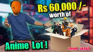 Rs 60,000  worth of ANIME figures lot UNBOXING from japan | Pocket Toon