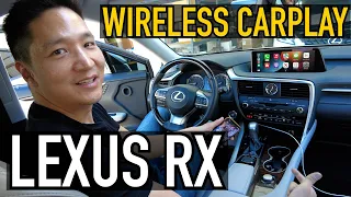 [16-19 Lexus RX with Navigation] Wireless CarPlay & Android Auto Installation