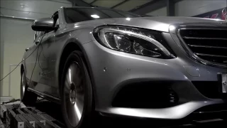 2016 Benz W205 C220d Dyno Test Mar's Tune 182hp