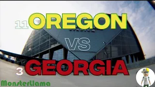 #11 Oregon Ducks at #3 Georgia Bulldogs - 2022 [Oregon Ducks highlights]  💚🦆🏈