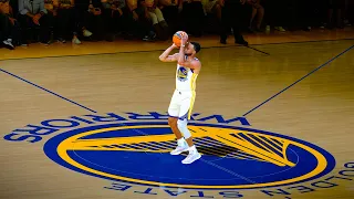 10 Minutes Of Steph Curry Perfecting The Greatest Shot in NBA History !