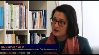 Interview mit Nationalratsabgeordneter Dr. Gudrun Kugler