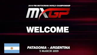 Welcome to the MXGP of Patagonia - Argentina 2019 #Motocross