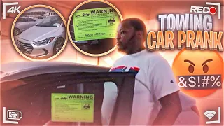 Your Car Is Getting Towed 😂 Car Tow Prank