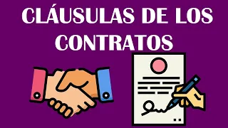 LAS CLÁUSULAS DE LOS CONTRATOS / CLÁUSULAS ESENCIALES, NATURALES Y ACCIDENTALES