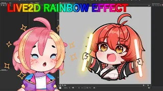 【LIVE2D - TUTORIAL】​Easy Rainbow Effect