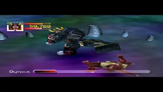 Power Rangers: Lightspeed Rescue (PS1) walkthrough - Powertran Megazord vs  Olympius