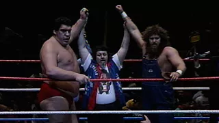 Hillbilly Jim, Andre the Giant & Captain Lou Albano vs. The Heenan Family: MSG, Nov. 25, 1985