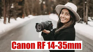 Canon RF 14-35mm f/4L IS USM lens review | what has Canon done 😍 ? EOS R5 & EOS R [4K]