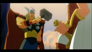 Hulk Vs Thor Animated Film: Hulk Gets the Hammer!