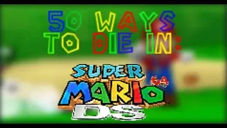 50 Ways To Die in Super Mario 64 DS (All Characters)