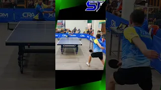 Topspin Forehand Attacks DUDI #tabletennis #pingpong #shorts