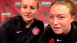 Portland Thorns: Lindsey Horan and Emily Sonnett Q & A