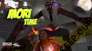 DEAD BY DAYLIGHT MOBILE || MORI TIME  BY A KILLER😈||RUTHLESS KILLER GAMEPLAY 🚫