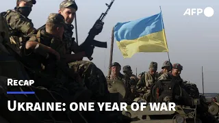 One year of war in Ukraine: A look back at Russia's invasion | AFP