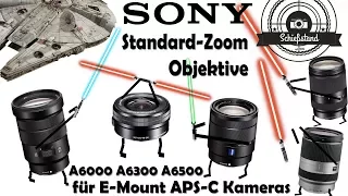 📷 Die besten Standard-Zoom-Objektive für Sony E-Mount APS-C Kameras (A6000, A6300, A6500)