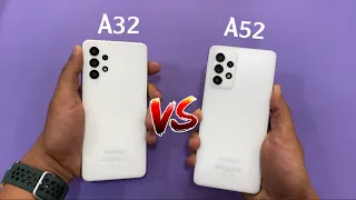 Samsung Galaxy A32 vs Samsung Galaxy A52 speed test (Which one)