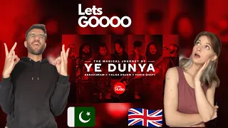 🇬🇧 British x 🇵🇰 Pakistani Couple React to YE DUNYA Magical Journey Coke Studio 14