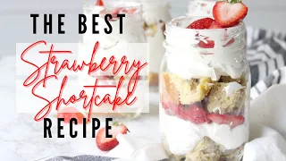 The BEST Summer Time Desserts|STRAWBERRY SHORTCAKE|Quick & Easy Dessert Recipes|Coconut Flour Recipe