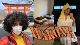 Traditional Ryokan, Private Onsen & Hakone Round Course | JAPAN TRAVEL VLOG