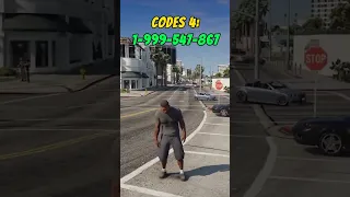 7 CODE de TRICHE dans GTA 5