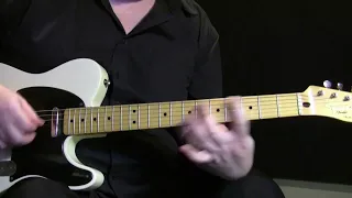 Memphis Guitar Lesson Demo + Backing Track - Lonnie Mack / The Ventures